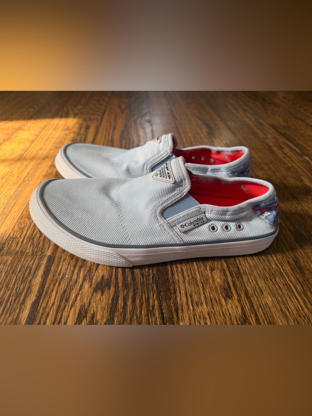 Columbia Slackwater Boat PFG Slip On Shoes Women's Size 8 BL0153-406